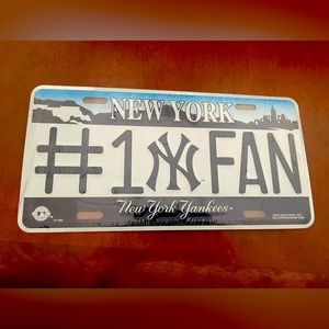 Number 1 New York Fan license new never opened